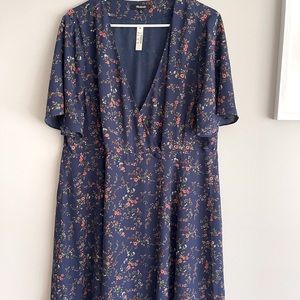 Madewell Floral Mini Dress